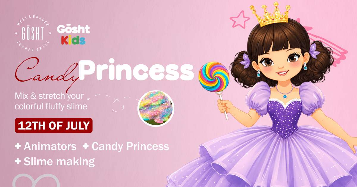 Мастер-класс Candy Princess Slime