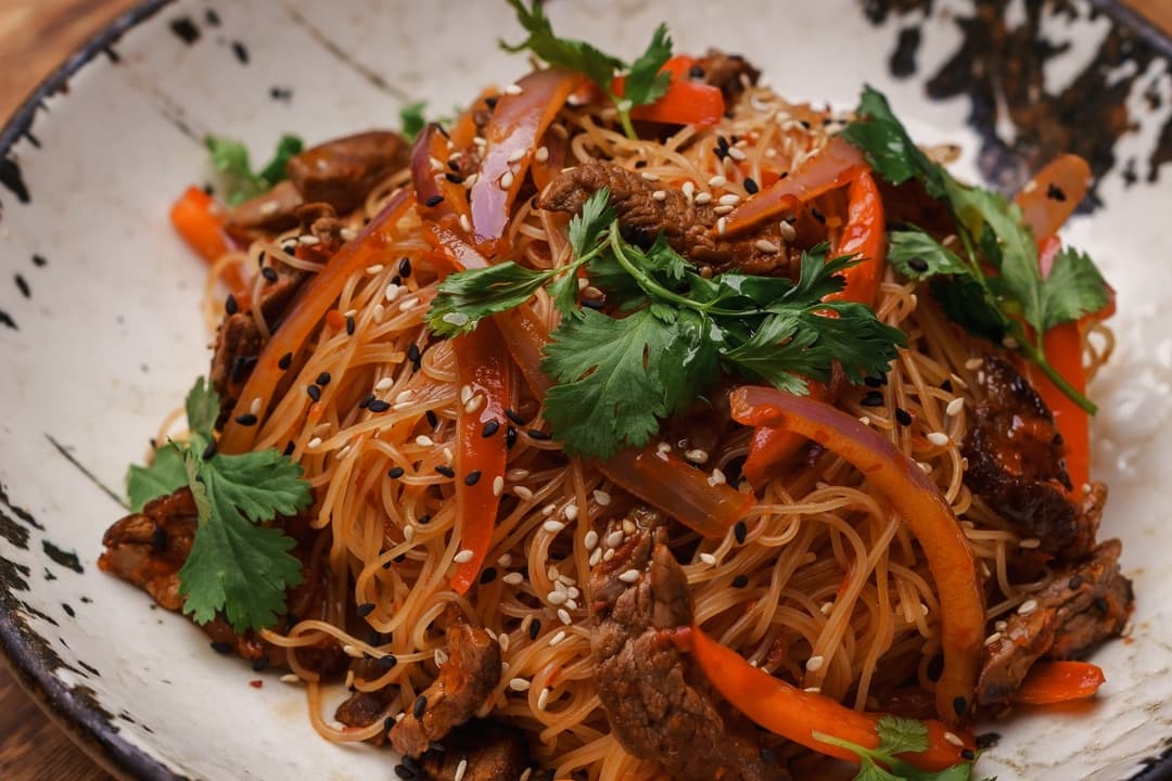 Glass Noodle Salad with Beef