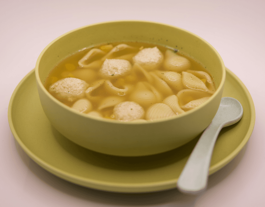Chicken meatball soup
